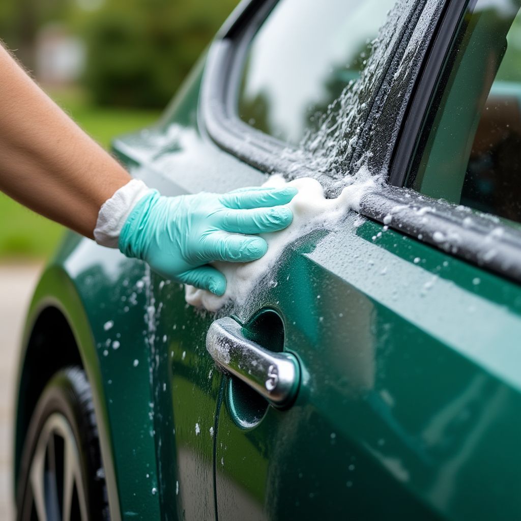 Basisreinigung für Autos